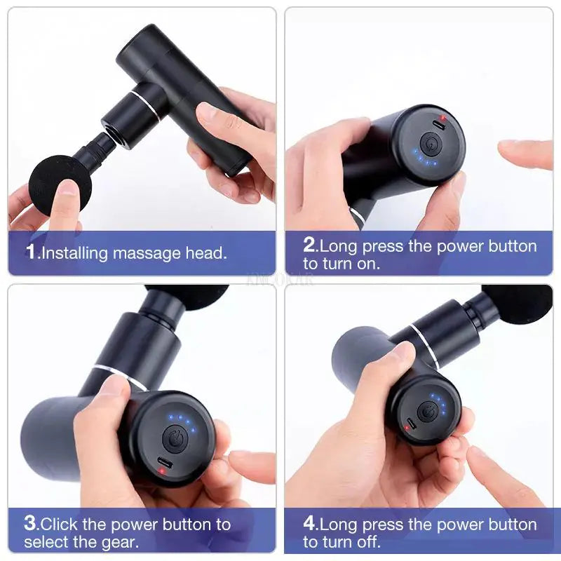 Wellethiq MiniRelief™ Silent Fascia Massage Gun